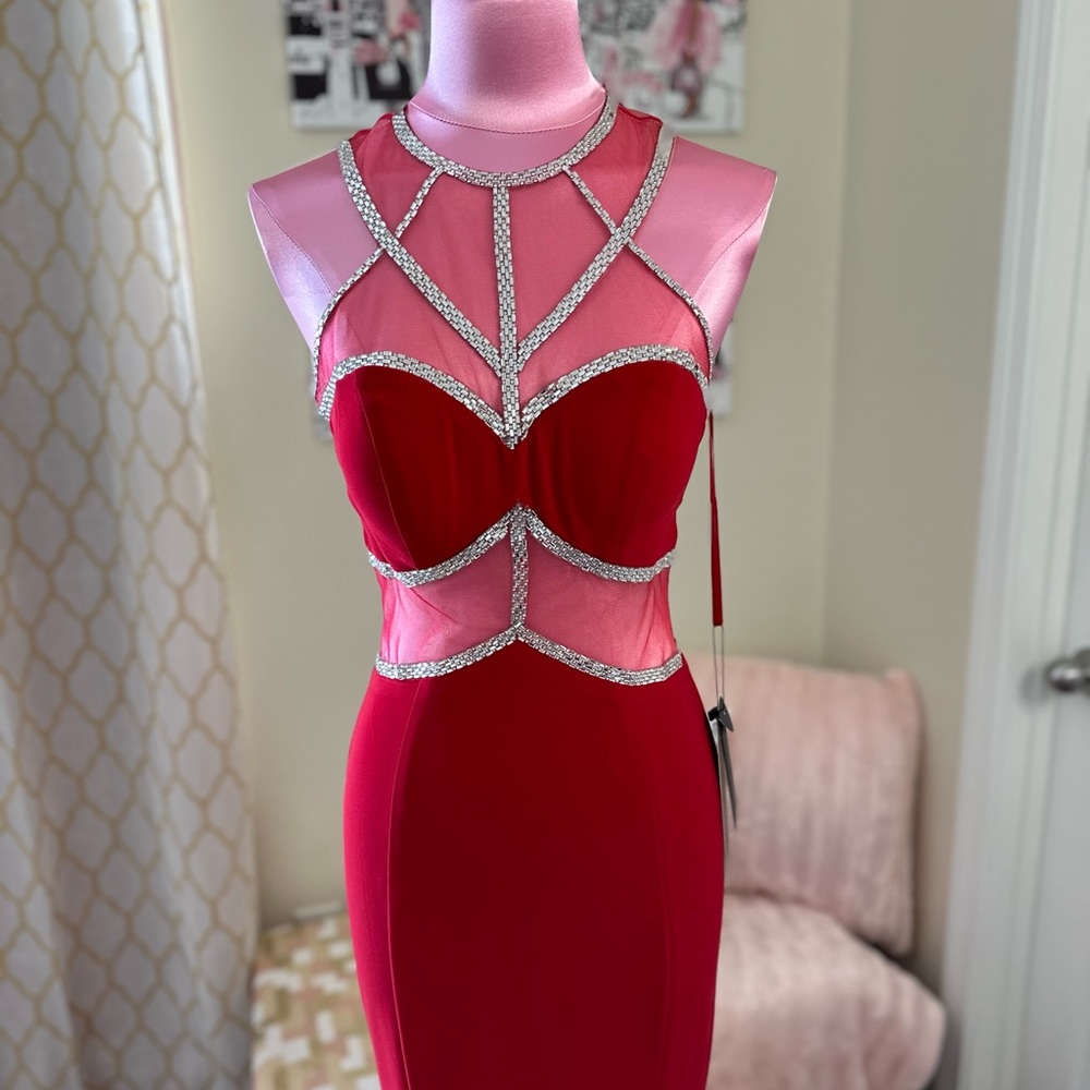 Stretch Knit Sheath Dress